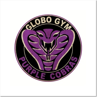 Globo Gym Purple Cobras Posters and Art